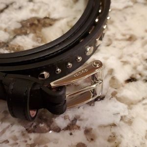 Sliver Studded Gucci Belt